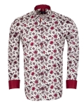 Printed Long Sleeved Mens Shirt SL 7429 - Thumbnail