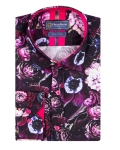 Printed Long Sleeved Mens Shirt SL 7442 - Thumbnail