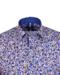 Printed Long Sleeved Mens Shirt SL 7499 - Thumbnail