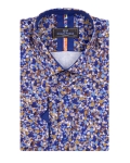 Printed Long Sleeved Mens Shirt SL 7499 - Thumbnail