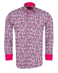 Printed Long Sleeved Mens Shirt SL 7499 - Thumbnail