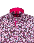 Printed Long Sleeved Mens Shirt SL 7499 - Thumbnail