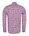 Printed Long Sleeved Mens Shirt SL 7499 - Thumbnail