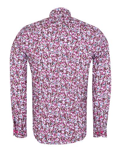 Printed Long Sleeved Mens Shirt SL 7499