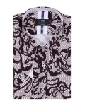 Printed Long Sleeved Mens Shirt SL 7500 - Thumbnail
