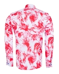 Printed Long Sleeved Mens Shirt SL 7504 - Thumbnail