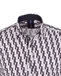 Printed Long Sleeved Mens Shirt SL 7507 - Thumbnail