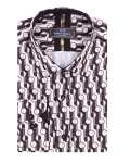 Printed Long Sleeved Mens Shirt SL 7507 - Thumbnail