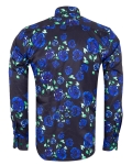 Printed Long Sleeved Mens Shirt SL 7508 - Thumbnail