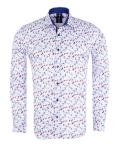 Printed Long Sleeved Mens Shirt SL 7588 - Thumbnail