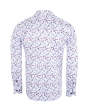 Printed Long Sleeved Mens Shirt SL 7588 - Thumbnail