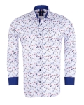 Printed Long Sleeved Mens Shirt SL 7588 - Thumbnail