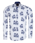 Printed Long Sleeved Mens Shirt SL 7657 - Thumbnail