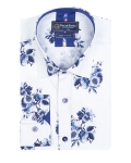 Printed Long Sleeved Mens Shirt SL 7657 - Thumbnail
