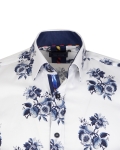Printed Long Sleeved Mens Shirt SL 7657 - Thumbnail
