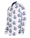 Printed Long Sleeved Mens Shirt SL 7657 - Thumbnail
