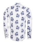 Printed Long Sleeved Mens Shirt SL 7657 - Thumbnail