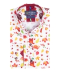 Printed Long Sleeved Mens Shirt SL 7668 - Thumbnail