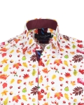 Printed Long Sleeved Mens Shirt SL 7668 - Thumbnail