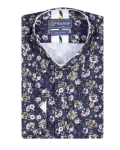 Printed Long Sleeved Mens Shirt SL 7703 - Thumbnail