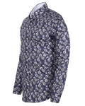 Printed Long Sleeved Mens Shirt SL 7703 - Thumbnail