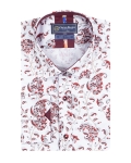 Printed Long Sleeved Mens Shirt SL 7710 - Thumbnail