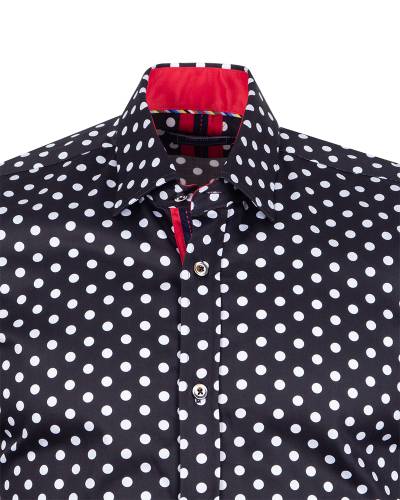 Oscar Banks - Printed Long Sleeved Mens Shirt SL 7810 (1)