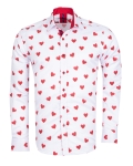 Printed Long Sleeved Shirt SL 7460 - Thumbnail