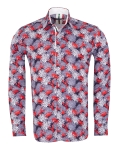 Printed Long Sleeved Shirt SL 7462 - Thumbnail