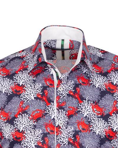 Printed Long Sleeved Shirt SL 7462