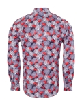 Printed Long Sleeved Shirt SL 7462 - Thumbnail