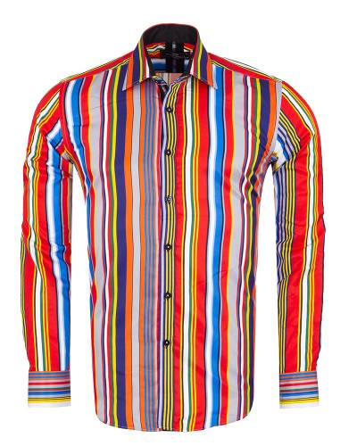 MAKROM - Printed Long Sleeved Shirt SL 7464