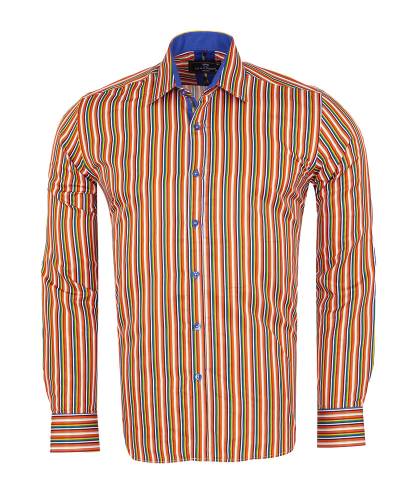 MAKROM - Printed Long Sleeved Shirt SL 7465 (Thumbnail - )