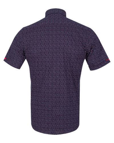 Oscar Banks - Printed Short Sleeved Mens Shirt SS 7240 (1)