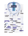 Printed Short Sleeved Mens Shirt SS 7241 - Thumbnail