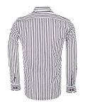 Striped Long Sleeved Mens Shirt SL 7248 - Thumbnail
