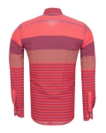 Striped Long Sleeved Mens Shirt SL 7466 - Thumbnail