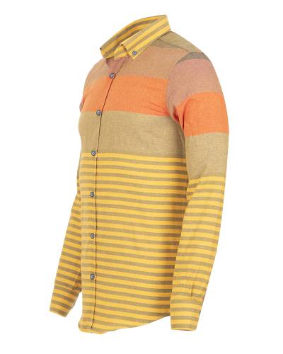 Striped Long Sleeved Mens Shirt SL 7466