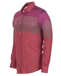 Striped Long Sleeved Mens Shirt SL 7466 - Thumbnail