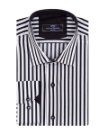 Striped Long Sleeved Mens Shirt SL 7511 - Thumbnail