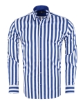 Striped Long Sleeved Mens Shirt SL 7512 - Thumbnail