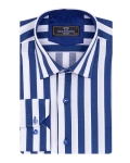 Striped Long Sleeved Mens Shirt SL 7512 - Thumbnail