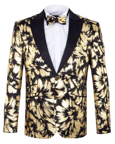 Texture Printed Mens Blazer J 419