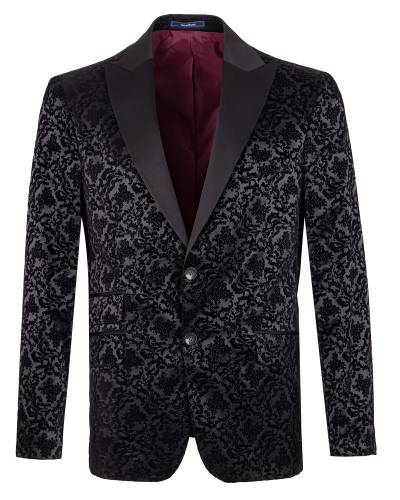 Texture Printed Mens Blazer J 421