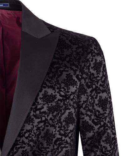 Texture Printed Mens Blazer J 421