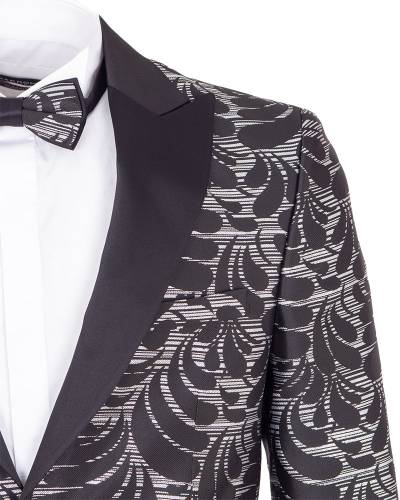 Oscar Banks - Texture Printed Mens Blazer J 427 (1)