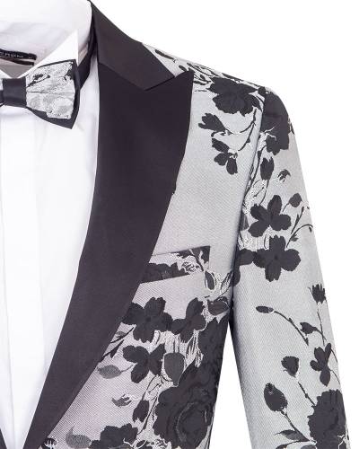 Oscar Banks - Texture Printed Mens Blazer J 428 (1)