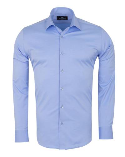 MAKROM - Textured Long Sleeved Shirt SL 7330