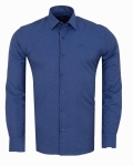 Textured Long Sleeved Shirt SL 7471 - Thumbnail