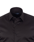 Textured Plain Mens Long Sleeved Shirt SL 7478 - Thumbnail